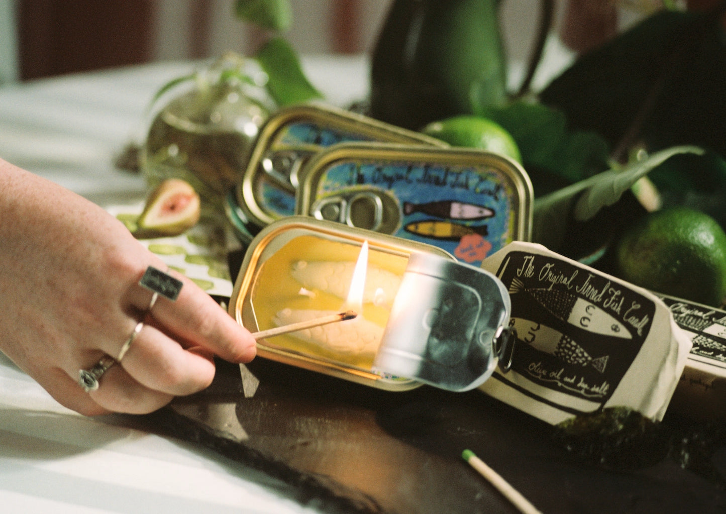 Tinned Fish Candle - Olive Oil + Sea Salt