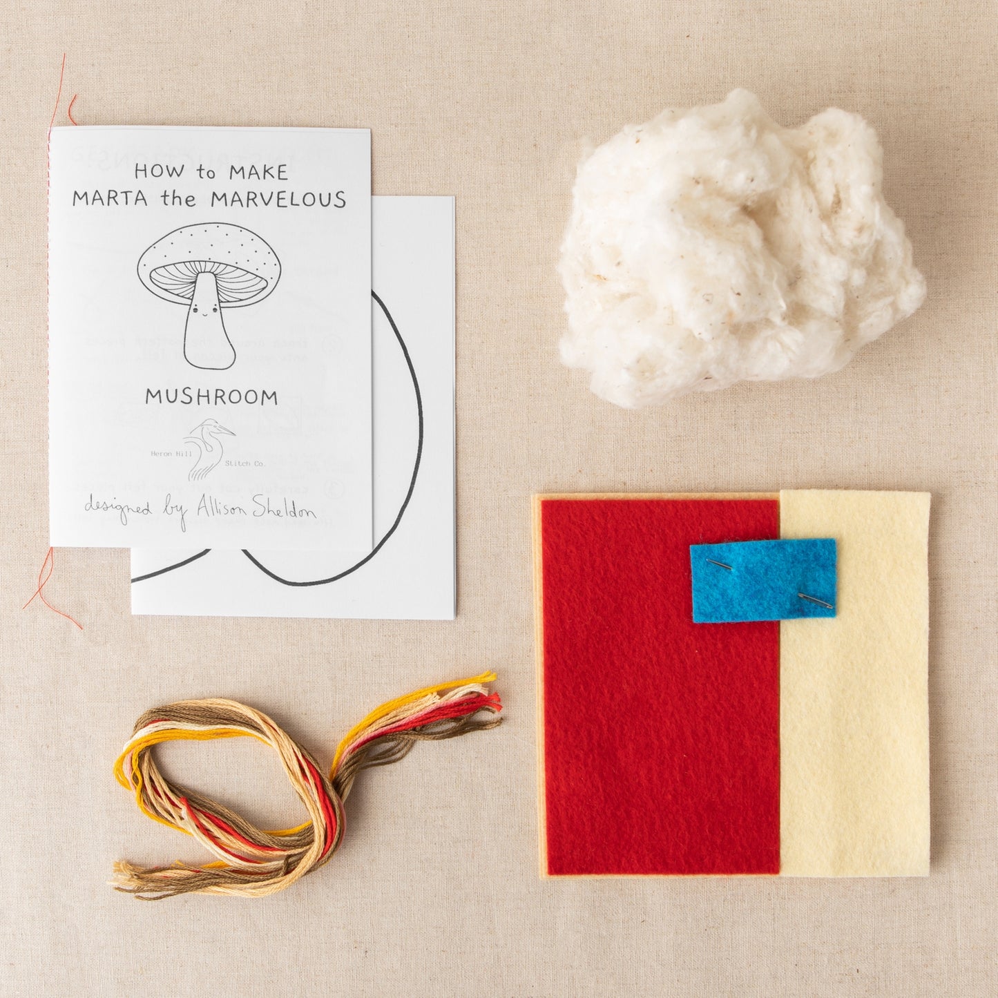 Marta the Marvelous Mushroom - Diy Craft Kit